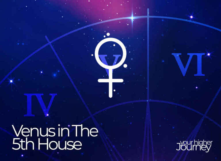 what happens if venus is in 5th house